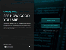 Tablet Screenshot of gameofhacks.com